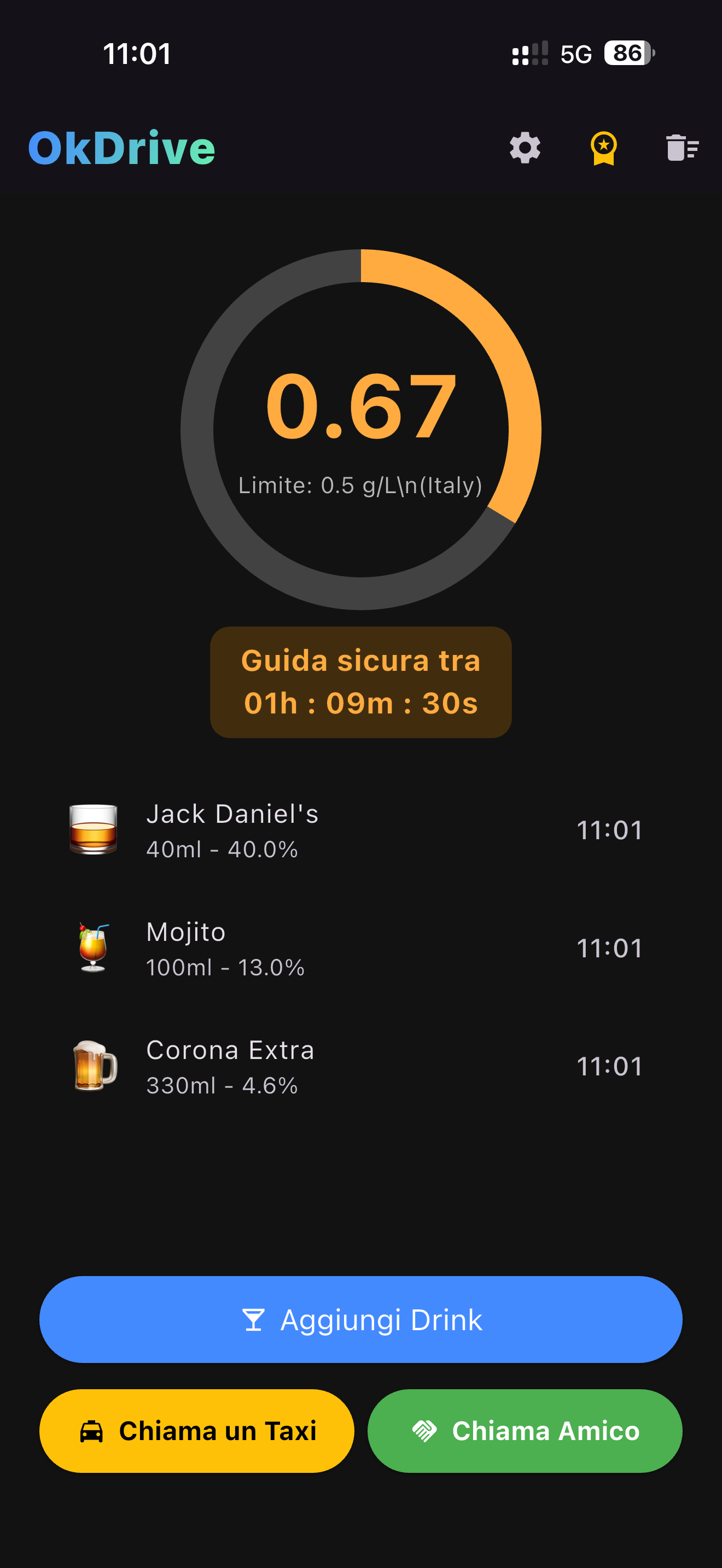 OkDrive App Screenshot
